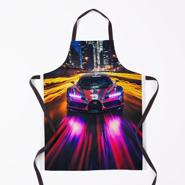 Item preview, Bugatti Chiron Super Sport Hypercar In Modern City Long Exposure designed and sold by RevUpDesign.