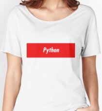 Python Developer - Programming stickers and other items! Women's Relaxed Fit T-Shirt