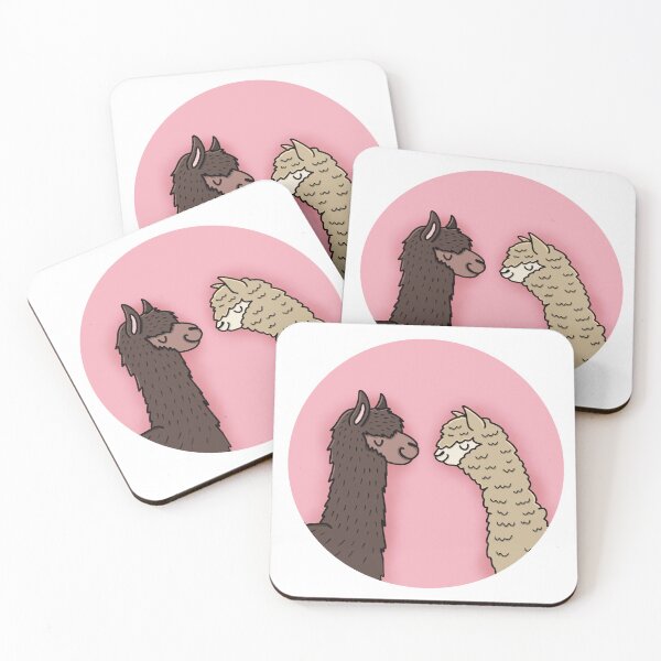 Item preview, Llamas in love designed and sold by Itsthebentham.