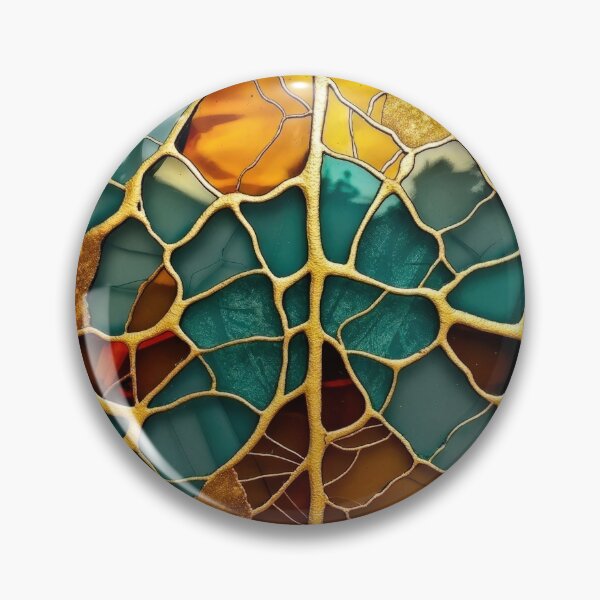 Item preview, Golden Rivers: Luxury Kintsugi Art Glass designed and sold by Tony Anastasi.