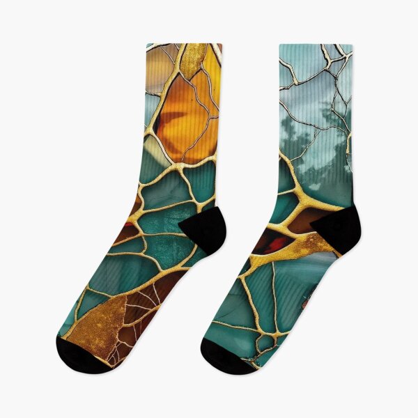 Item preview, Golden Rivers: Luxury Kintsugi Art Glass designed and sold by Tony Anastasi.