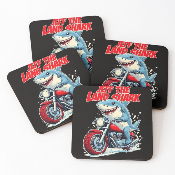 Item preview, Jeff the land shark designed and sold by TEE-HQ.