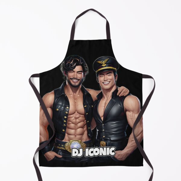 Item preview, Gay Leather Daddies DJ Iconic Tokyo Leder Pride Club Graphic Design designed and sold by ItsAKinkThing.