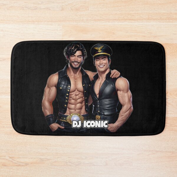 Item preview, Gay Leather Daddies DJ Iconic Tokyo Leder Pride Club Graphic Design designed and sold by ItsAKinkThing.
