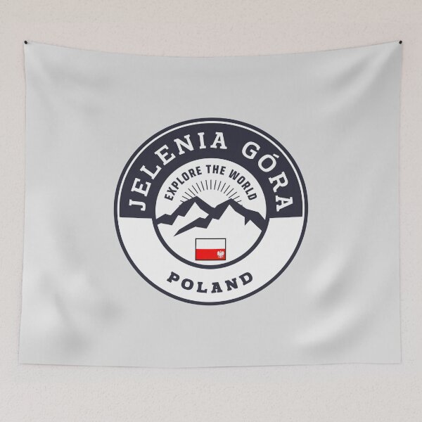 Item preview, Jelenia Góra Poland Black and White Crest designed and sold by World Designs.