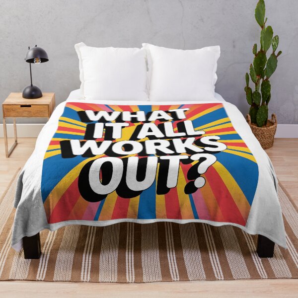 Item preview, What If It All Works Out Motivationa retro designed and sold by bukajart.