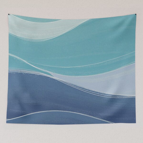 Item preview,  Serene Abstract  Fluid Forms Watercolor Soft designed and sold by MOONE FLOWER.