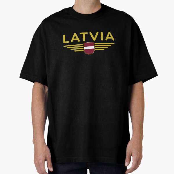 Aperçu de l'œuvre T-Shirt Lettonie – Fierté et Tradition créée et vendue par ElvisU.