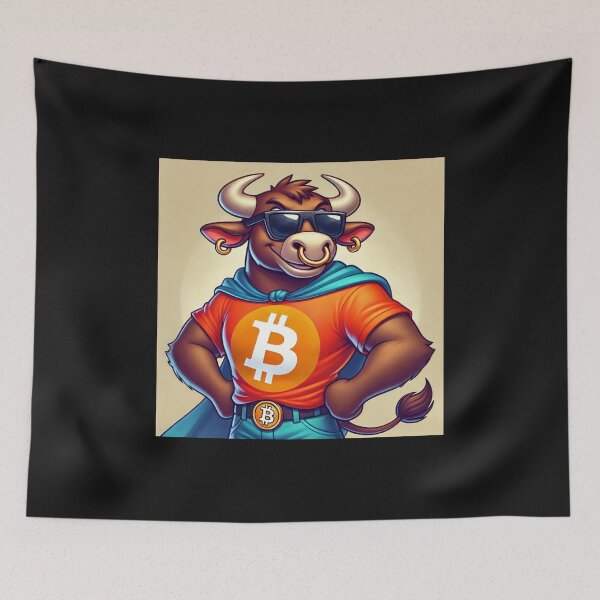 Item preview, crypto bull designed and sold by TEEJAMBOREE.