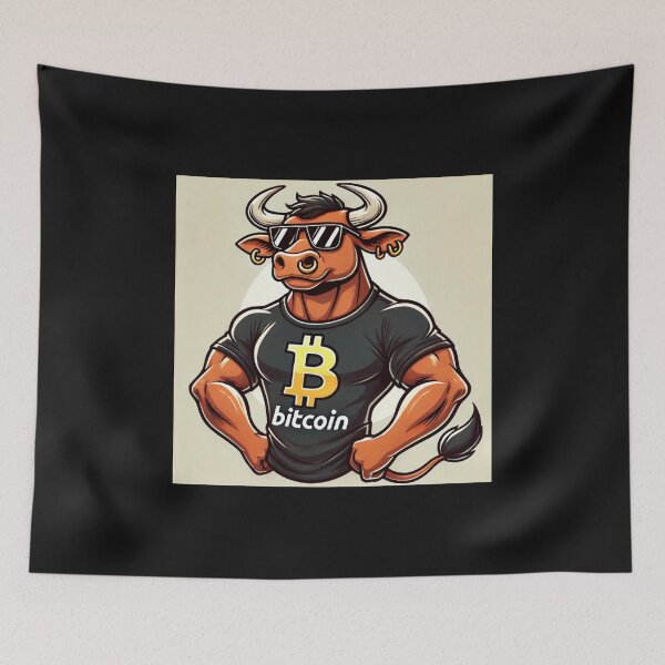 Item preview, crypto bull designed and sold by TEEJAMBOREE.