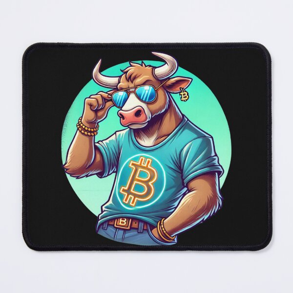 Item preview, crypto bull designed and sold by TEEJAMBOREE.