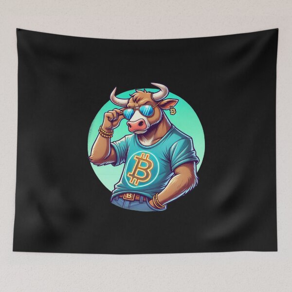 Item preview, crypto bull designed and sold by TEEJAMBOREE.
