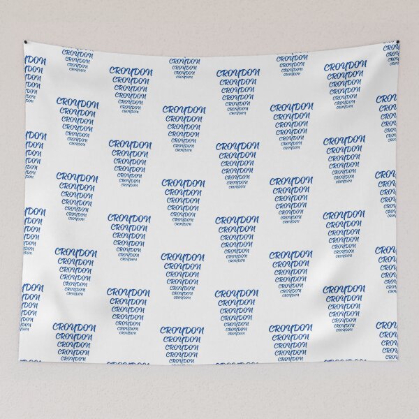 Item preview, Croydon in blue designed and sold by VannyBeeArt.