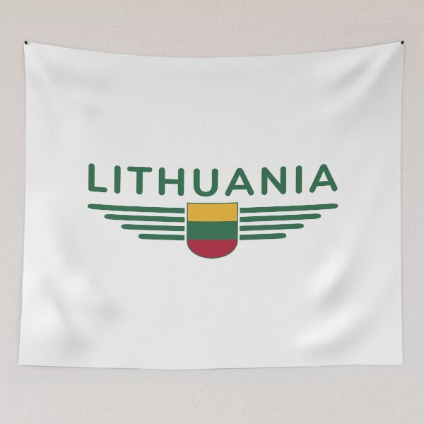 Item preview, Lithuania T-Shirt – Pride and Style designed and sold by ElvisU.