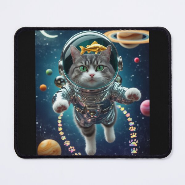 Item preview, The Goldfish Spacecat designed and sold by ThePrimeMan.