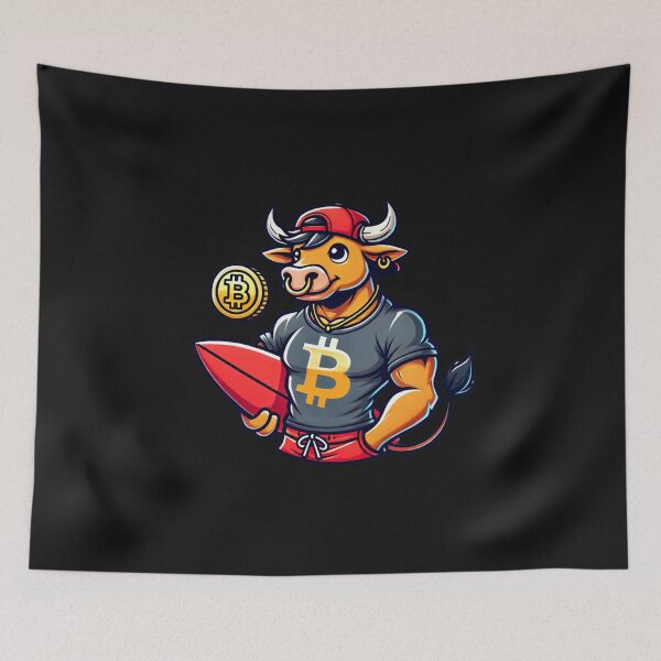 Item preview, crypto bull designed and sold by TEEJAMBOREE.