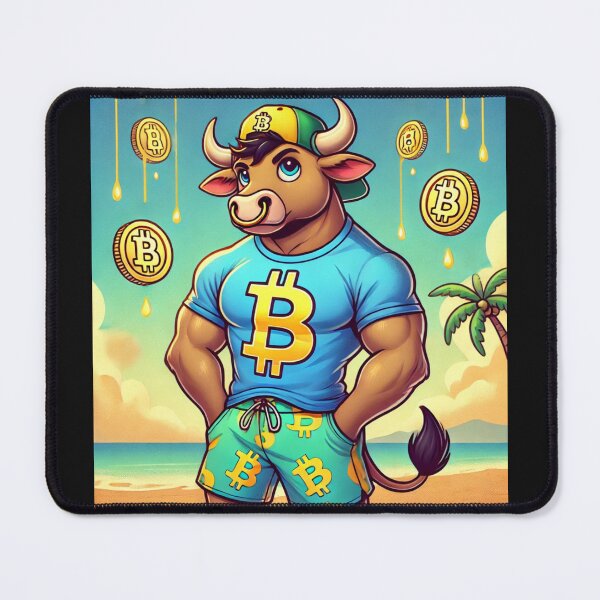 Item preview, crypto bull designed and sold by TEEJAMBOREE.