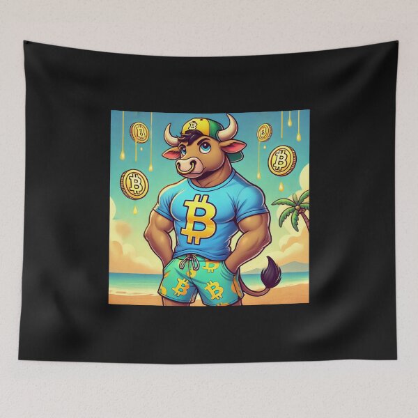 Item preview, crypto bull designed and sold by TEEJAMBOREE.