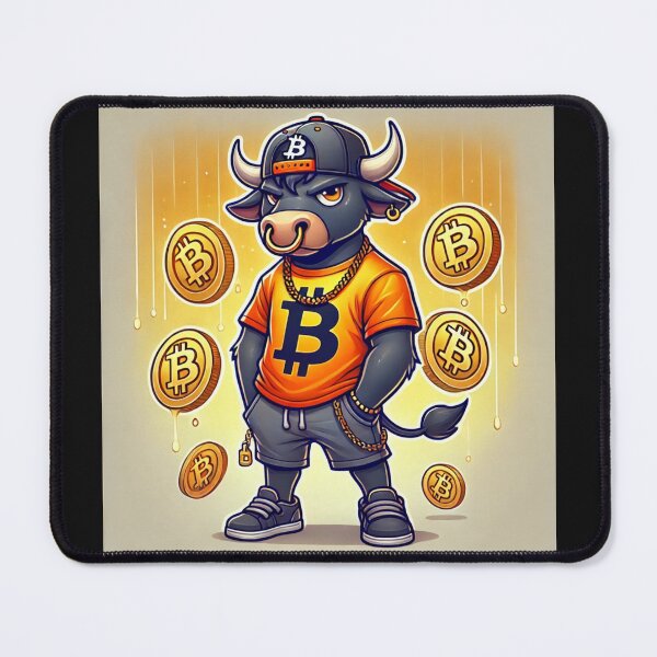 Item preview, crypto bull designed and sold by TEEJAMBOREE.