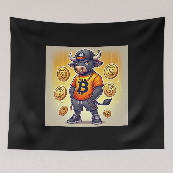 Item preview, crypto bull designed and sold by TEEJAMBOREE.