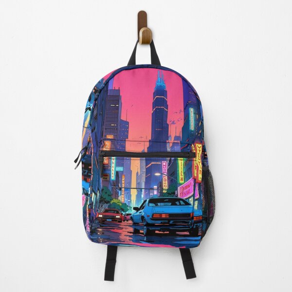 Item preview, Retro Anime Neon City designed and sold by mikaws.