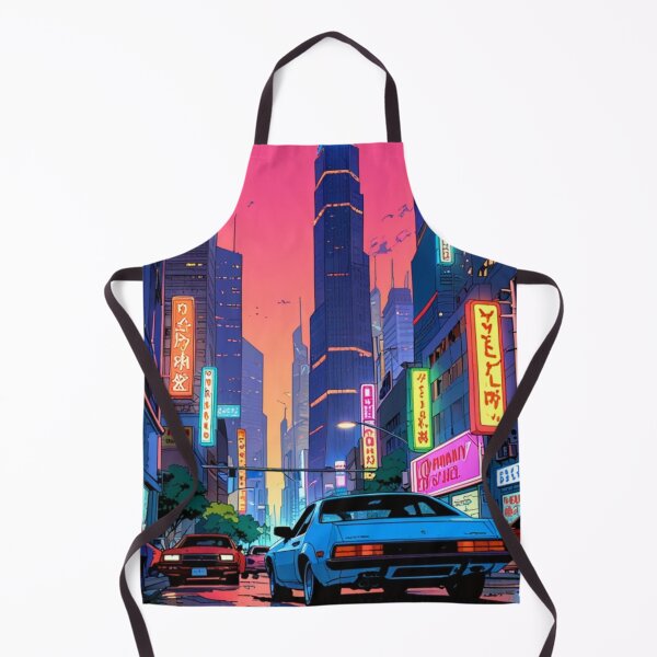 Item preview, Retro Anime Neon City designed and sold by mikaws.