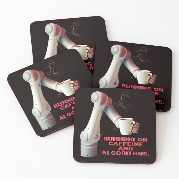 Item preview, AI and Coffee: Running on Caffeine and Algorithms. designed and sold by PosiPrints.
