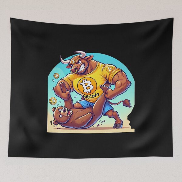 Item preview, crypto bull designed and sold by TEEJAMBOREE.
