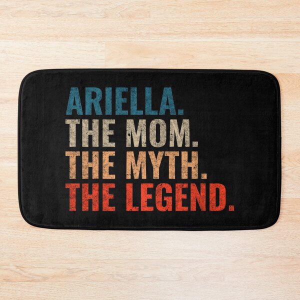 Item preview, Ariella The Mom The Myth The Legend Ariella Name Retro 70s distress designed and sold by Teelogic.