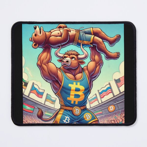 Item preview, crypto bull designed and sold by TEEJAMBOREE.
