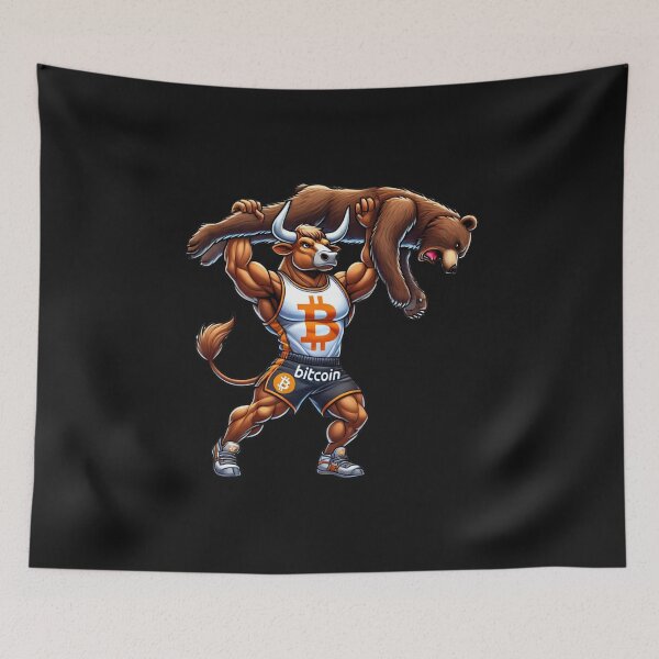 Item preview, crypto bull designed and sold by TEEJAMBOREE.