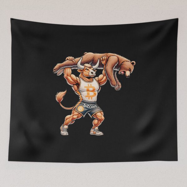 Item preview, crypto bull designed and sold by TEEJAMBOREE.