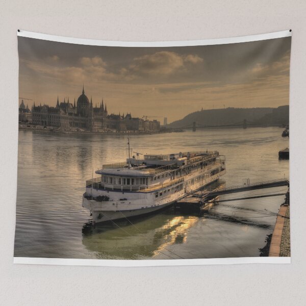 Item preview, Budapest Danube Skyline  designed and sold by hawkie.