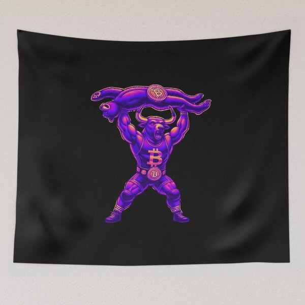 Item preview, crypto bull designed and sold by TEEJAMBOREE.