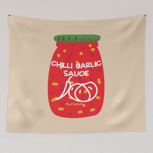 Item preview, Chili garlic sauce bottle designed and sold by fluffyfamcraft.