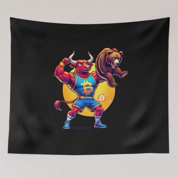 Item preview, crypto bull designed and sold by TEEJAMBOREE.
