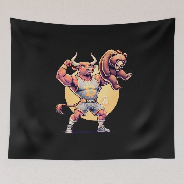 Item preview, crypto bull designed and sold by TEEJAMBOREE.