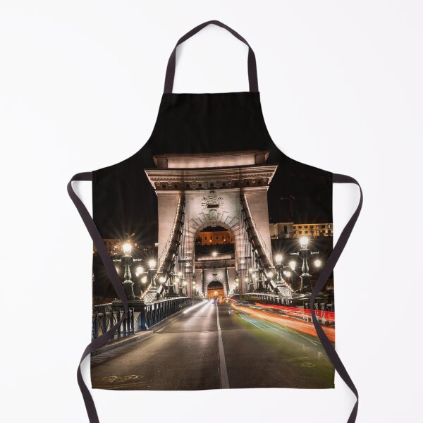 Item preview, Chains Bridge light trails  designed and sold by hawkie.