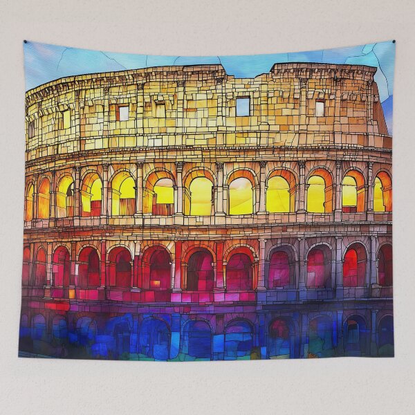 Item preview, The Colosseum, Golden Shadows designed and sold by AM FineArtPrints.