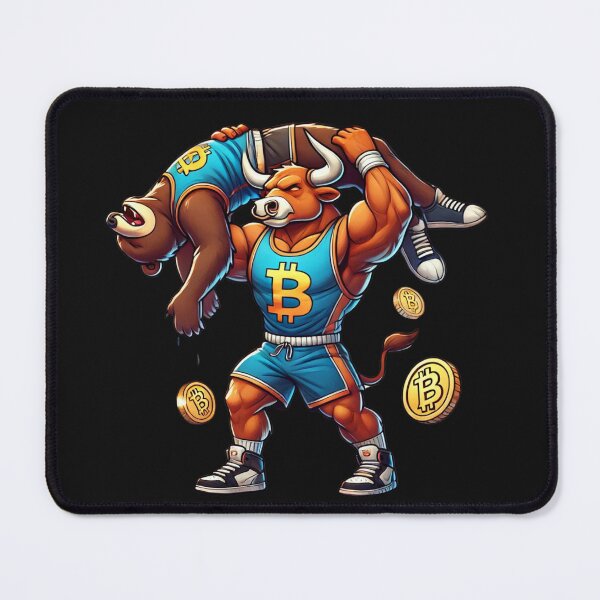 Item preview, crypto bull designed and sold by TEEJAMBOREE.