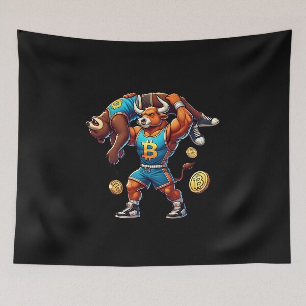 Item preview, crypto bull designed and sold by TEEJAMBOREE.