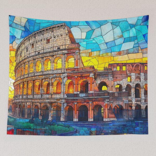 Item preview, The Colosseum, Golden Shadows designed and sold by AM FineArtPrints.