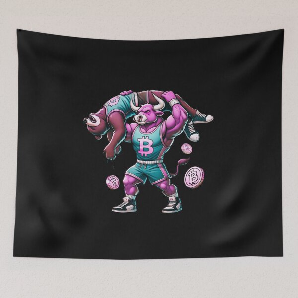 Item preview, crypto bull designed and sold by TEEJAMBOREE.