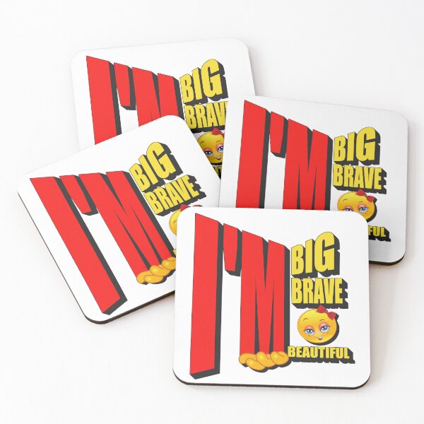 Item preview, I'm Big, I'm Brave, I'm Beautiful - Empowering and Inspirational Design designed and sold by ArtsyExplorer.