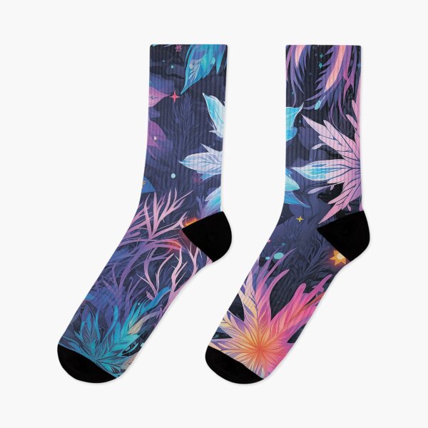 Item preview, Floral pattern. Flowers in neon colors. designed and sold by MagelliShop.