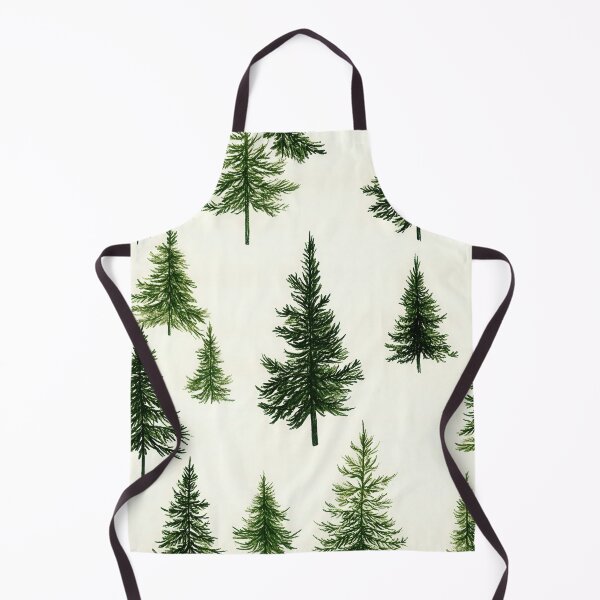 Item preview, Nordic Forest Pattern with Snowy Evergreen Trees designed and sold by Piotrek0001.