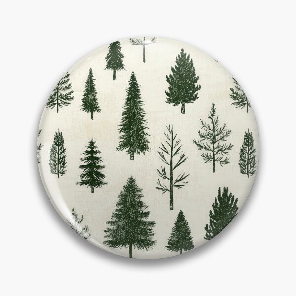 Item preview, Scandinavian-Inspired Pine Tree Winter Illustration designed and sold by Piotrek0001.