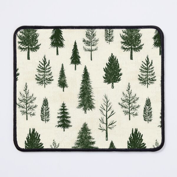 Item preview, Scandinavian-Inspired Pine Tree Winter Illustration designed and sold by Piotrek0001.