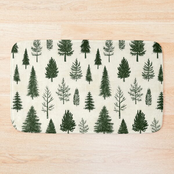 Item preview, Scandinavian-Inspired Pine Tree Winter Illustration designed and sold by Piotrek0001.