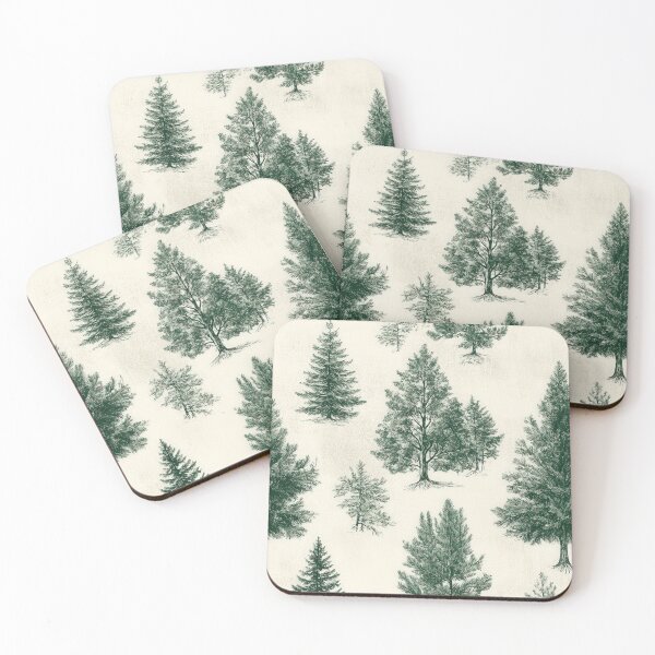 Item preview, Minimalist Snowy Landscape with Evergreen Trees designed and sold by Piotrek0001.
